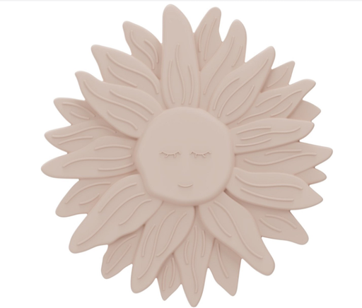 [481617] BIJTRING, Teether, sunflower pink, roze, uni, siliconen, vanaf 0 maand