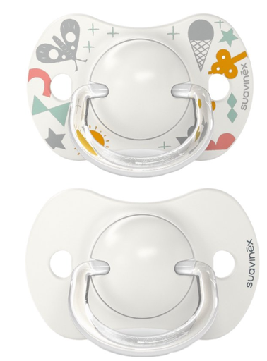 [481712] FOPSPEEN, 0-6m, o/p, sil, A Walk In The Park, gray, siliconen speen, ortho/ physio, Duo, 2 stuk(s), 2024