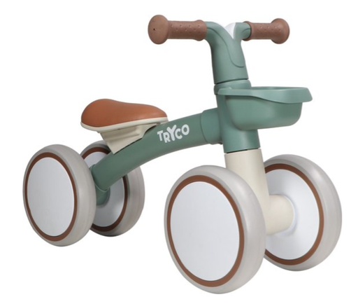 [485415] LOOPFIETS/LOOPAUTO, First Bike Luna, stonegreen, groen, uni, kunstof, vanaf 12m, 2024