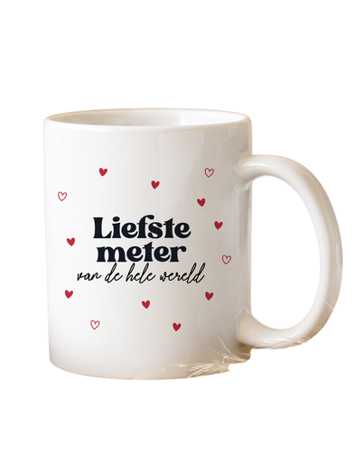 [480658] Minimou | Koffietas "Liefste Meter van de hele wereld" Beats of Love 325ml