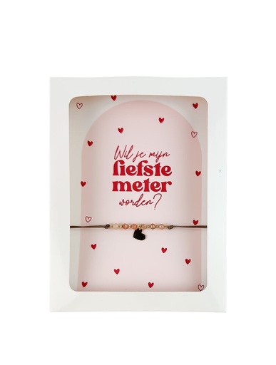 [480756] Minimou | Armband "Wil je mijn liefste Meter worden?"