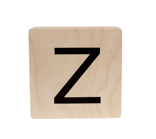 [480733] Minimou | Letter Z Hout 10x10cm