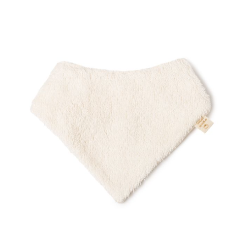 [348078] SPUUGDOEKJE, So Cute, Newborn Bandana, natural, ecru, uni, velcrosluiting, driehoek, 32cm, badstof, 1 stuk(s)