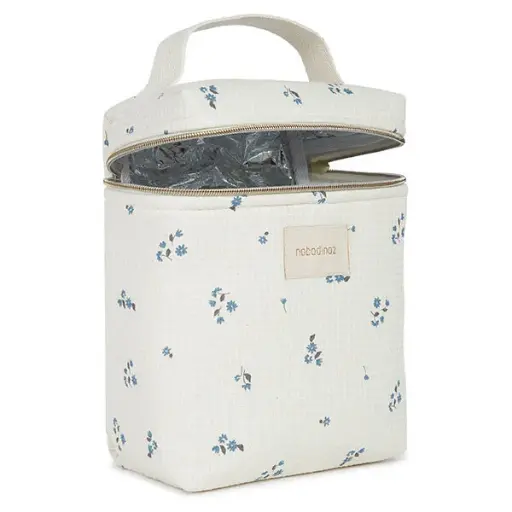 [469791] KOELTAS, Concerto, lily blue, Insulated baby bottle and lunch bag, 10x18x23cm, wit/blauw, waterafstotend;vuilwerend