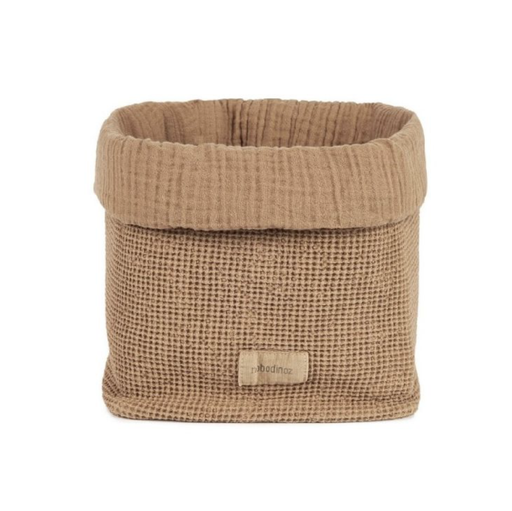 [471957] VERZORGINGSMAND, Wabi-Sabi, Basket, sesame, bruin, L20 H18cm, 1 vak, uni, vierkant, katoen, 1st, opbergen