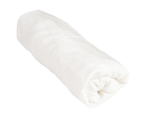 [67184] HOESLAKEN, 75x95cm, wit, uni, vr park, jersey, 100% katoen, kleur05
