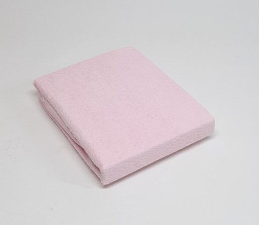 [202429] HOES VOOR WASKUSSEN, roze, uni, badstof, 50x80cm, kleur505